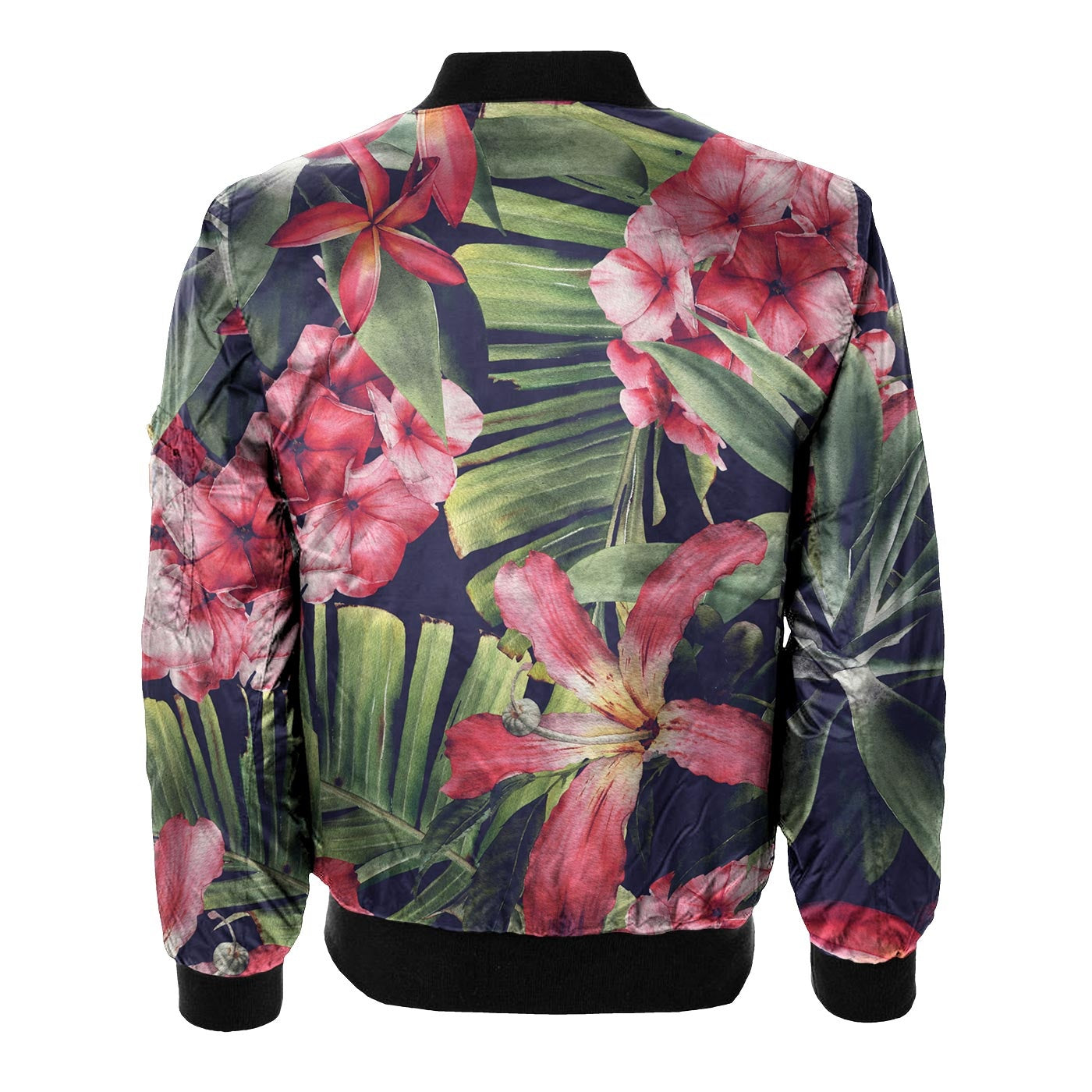 Exotic Floral Bomber Jacket