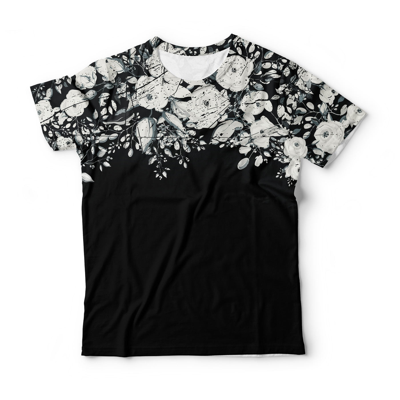 White Rose Blossom T-Shirt