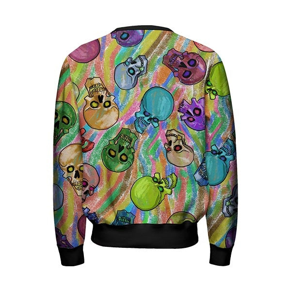 Crayon Skulls Sweatshirt