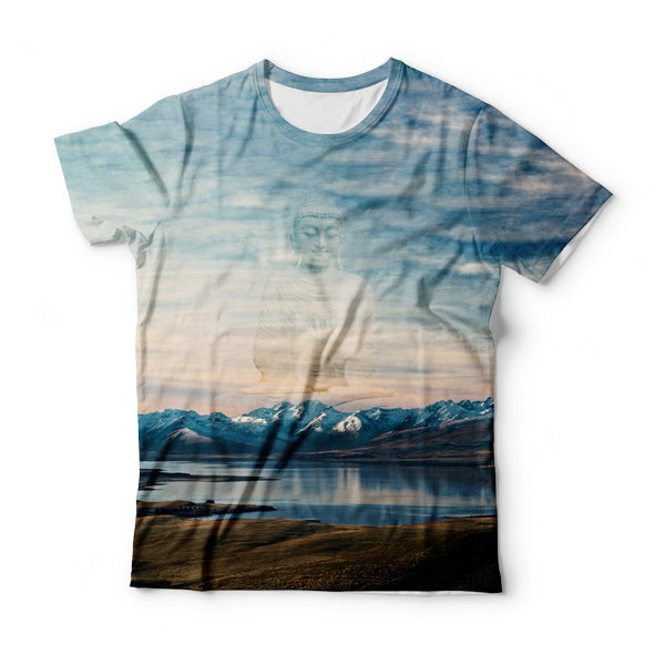 Mountains Buddha T-Shirt