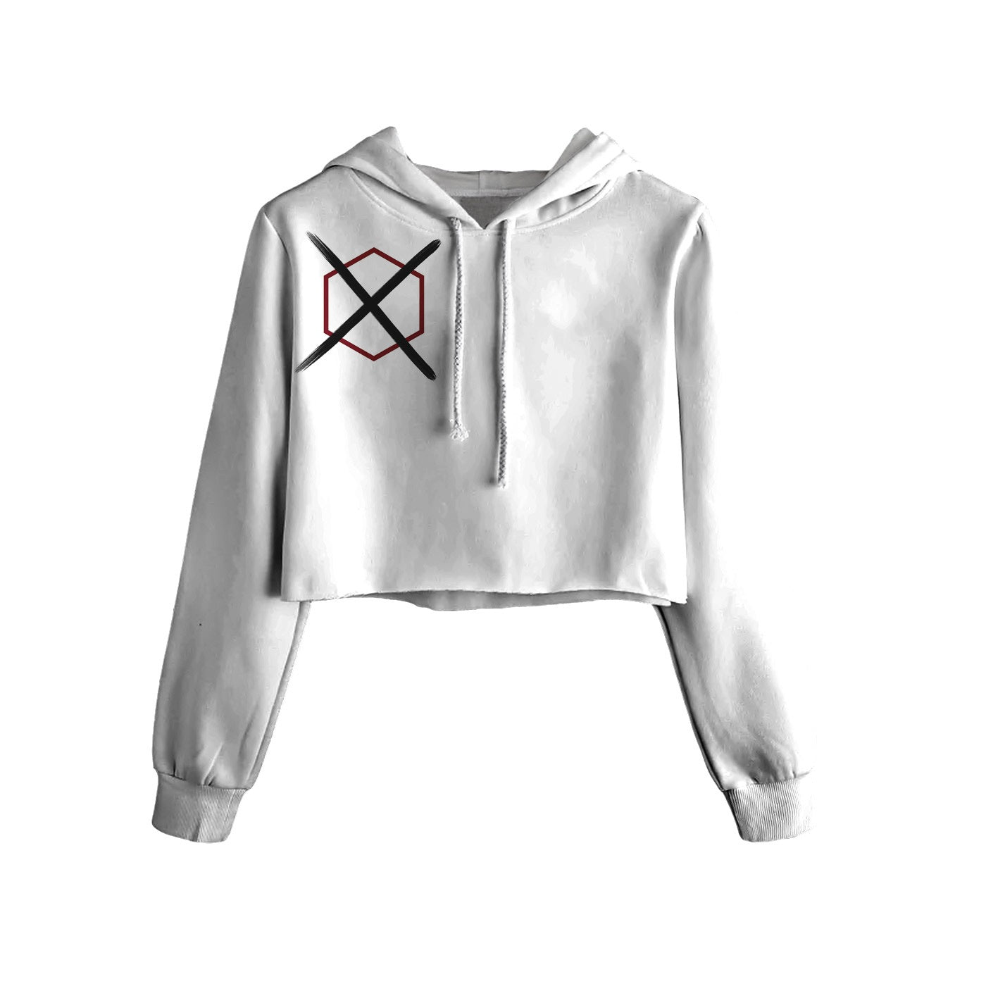 Gas X Cropped Hoodie