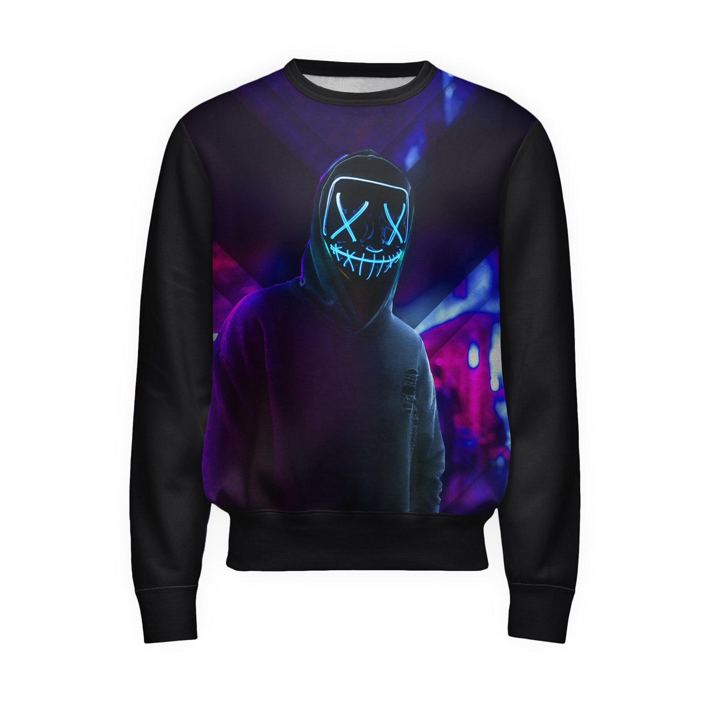 Neon Face Sweatshirt