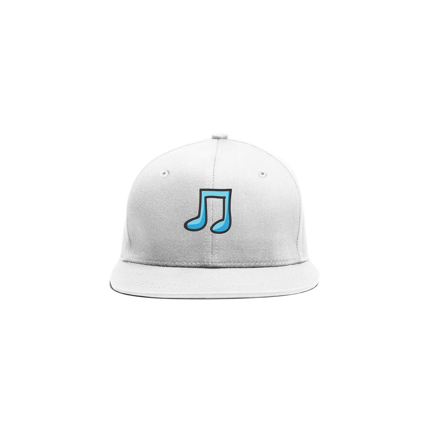 Embroidered Musical Note Cap