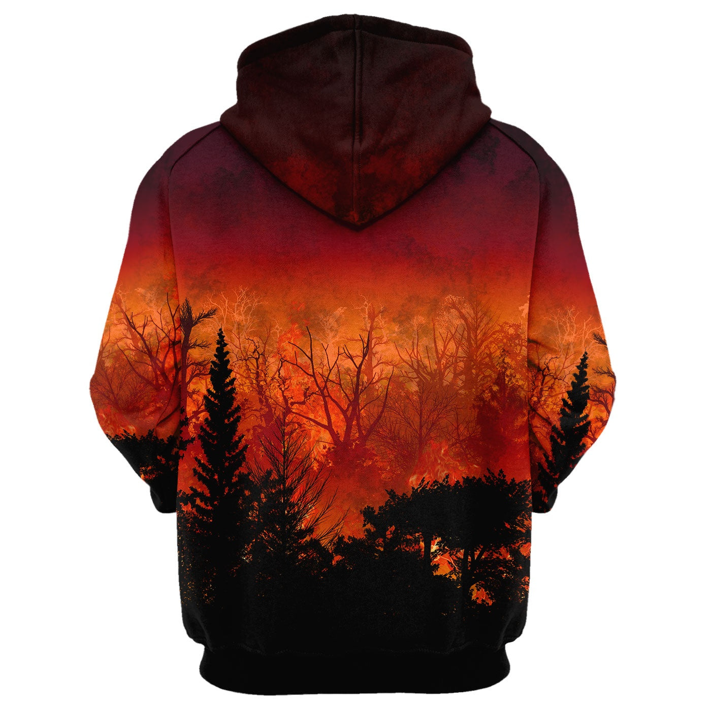 Forest In Flames Hoodie