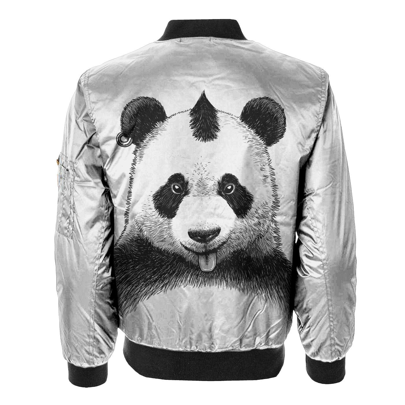 Punk Panda Bomber Jacket