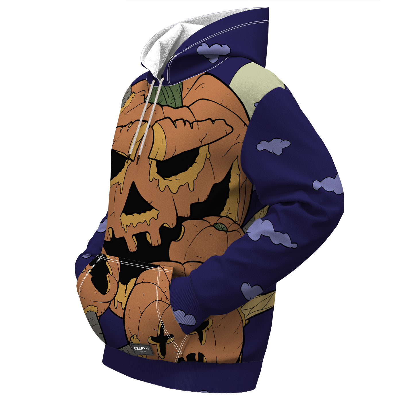 Zombie Pumpkin  Hoodie