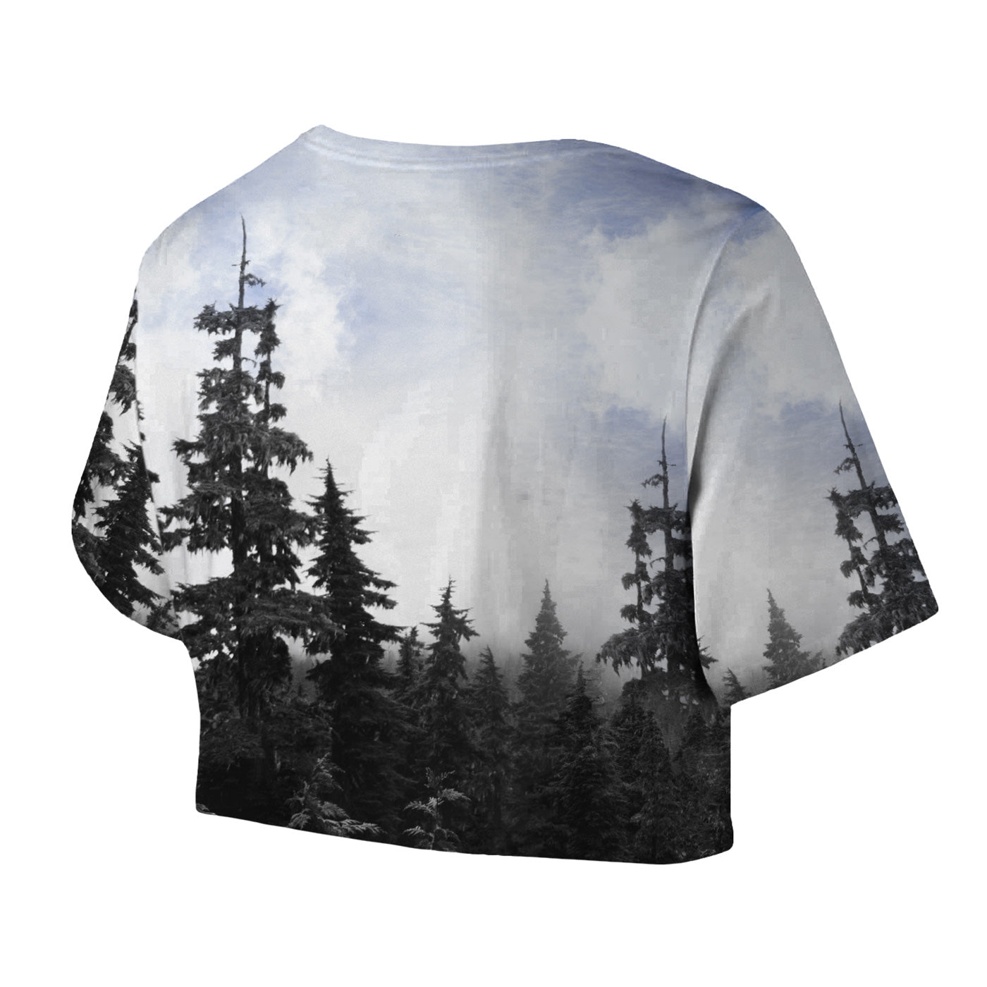 Chilly Morning Unisex Crop Top