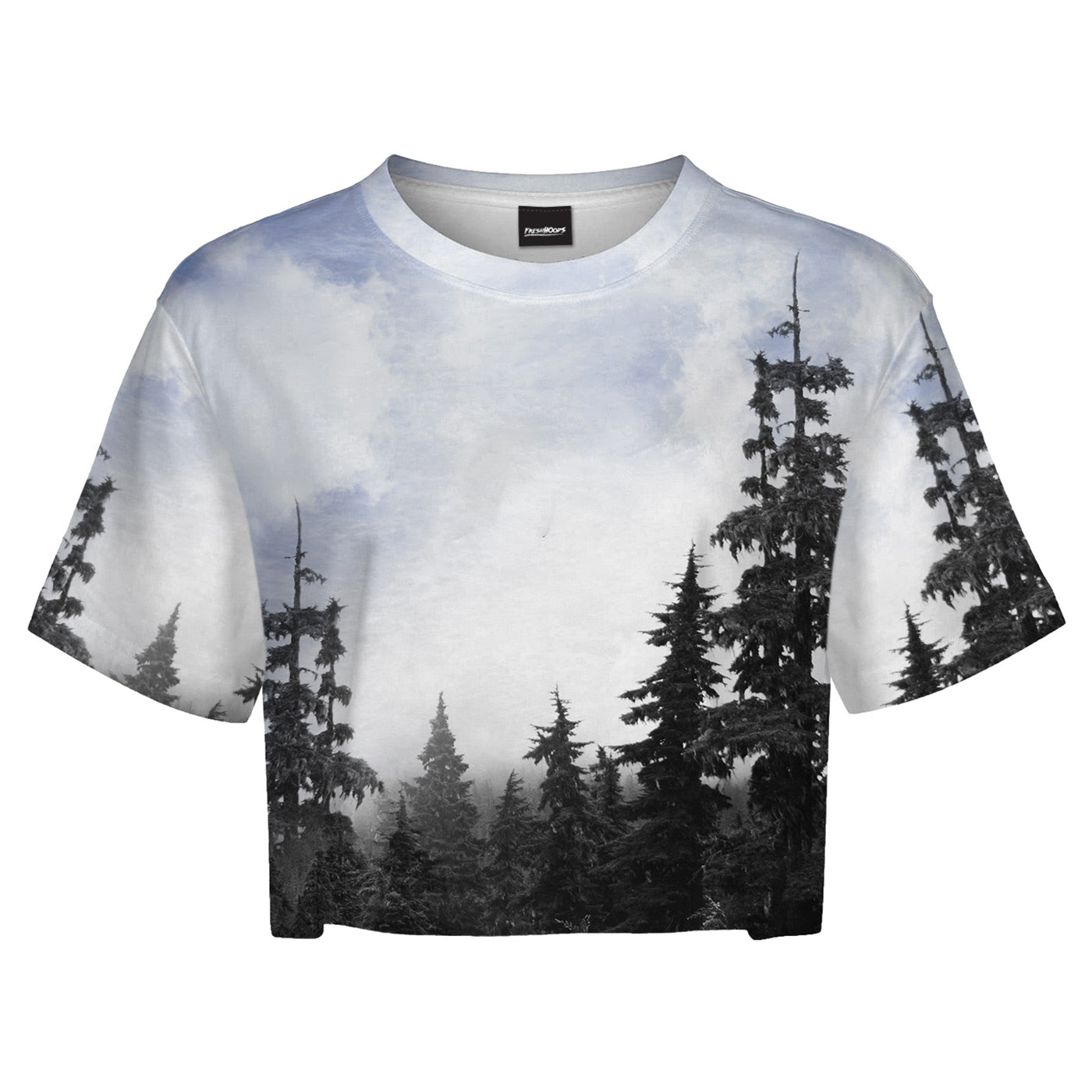 Chilly Morning Unisex Crop Top