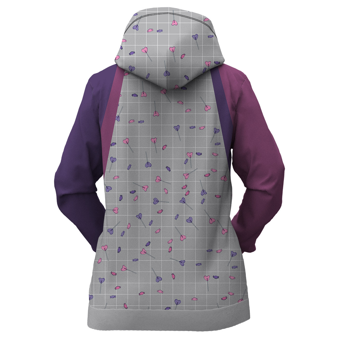 Heart Pops Women Zip Up Hoodie