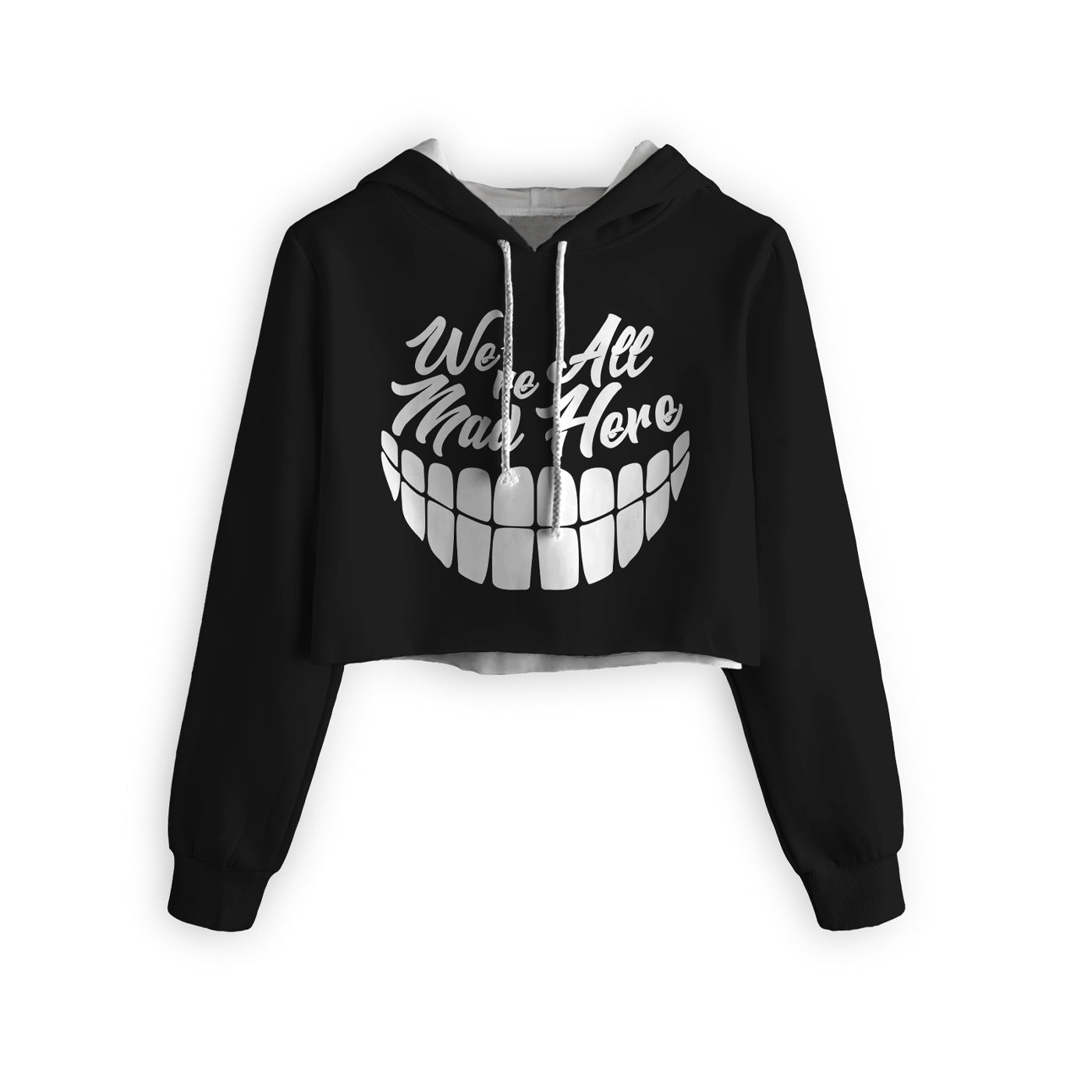 Madness Cropped Hoodie