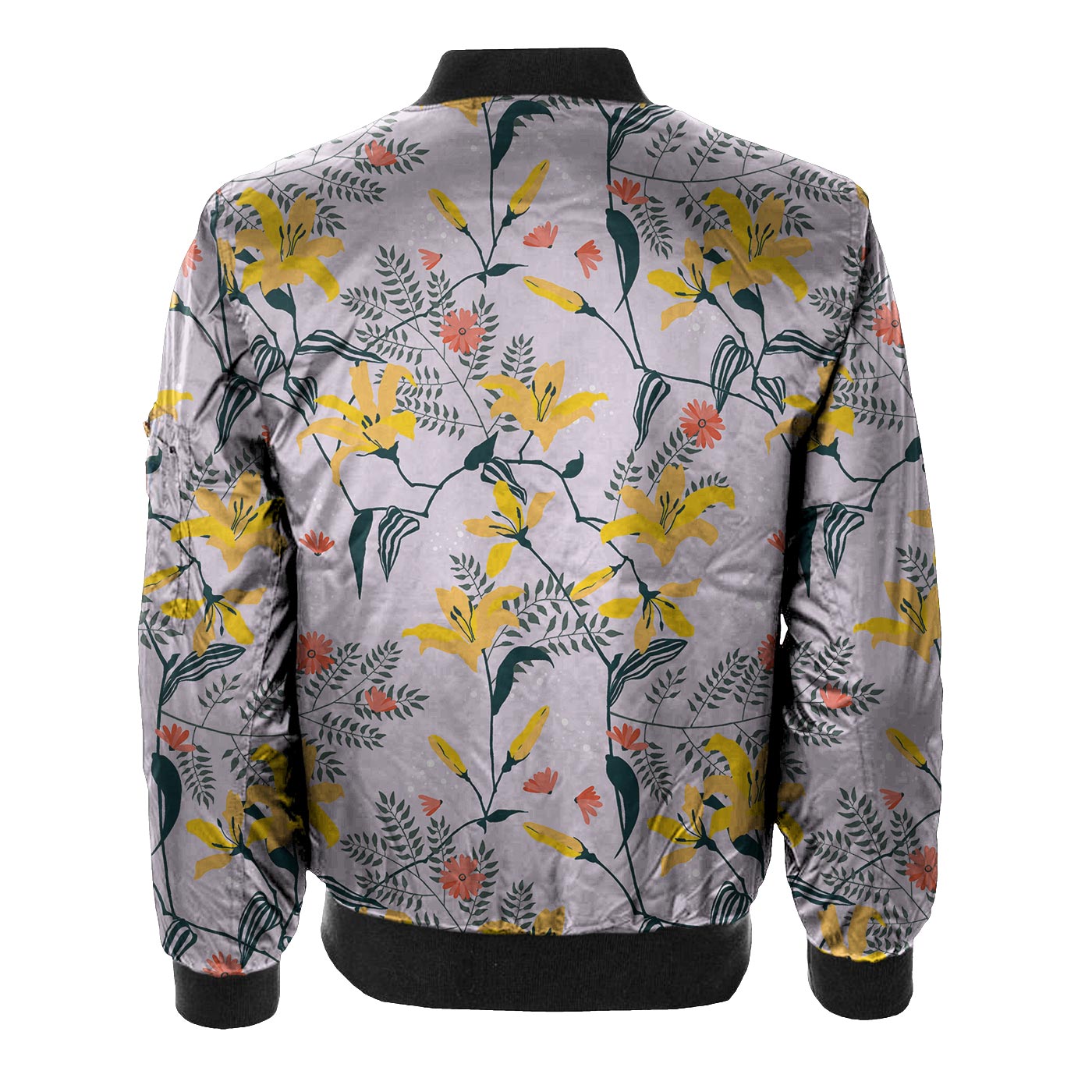 Cultural Lily Bomber Jacket