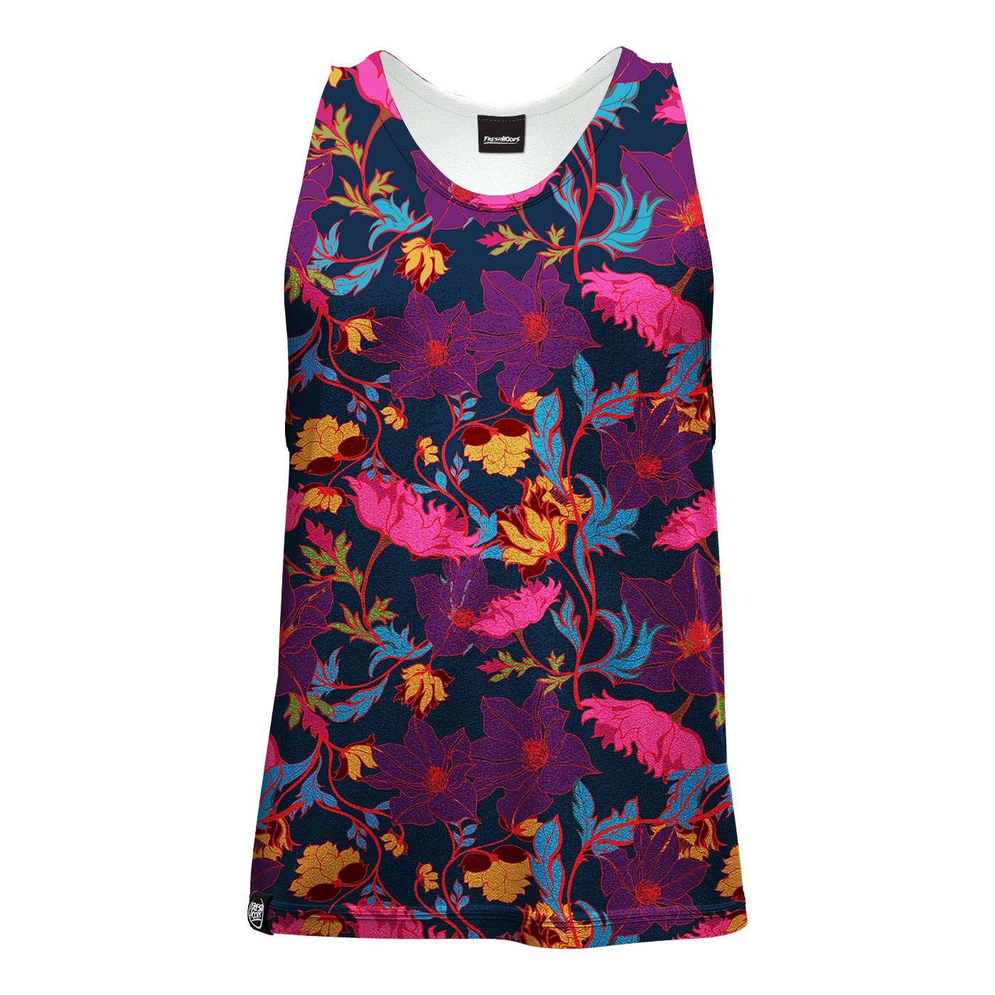 Fairy Tale Night Floral Tank Top