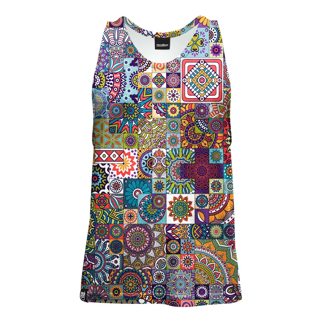 Tribal Mosaic Tank Top