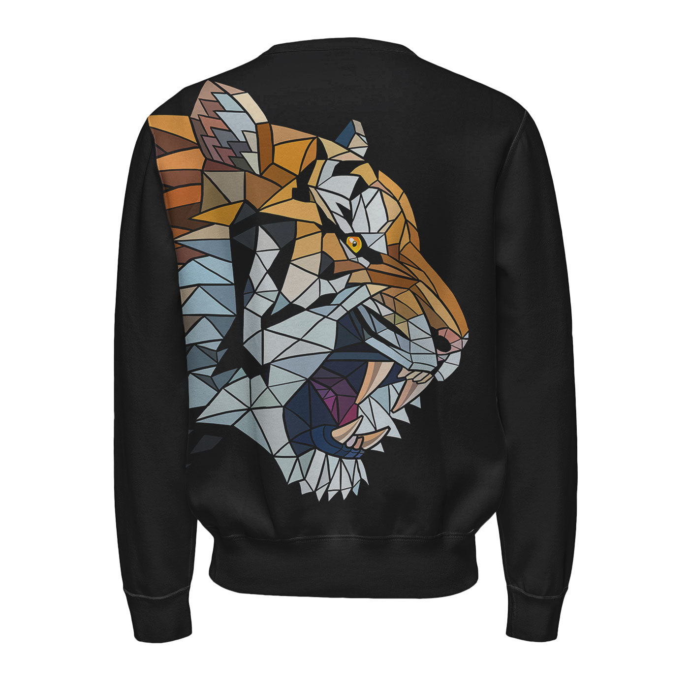 Geometric Tiger Sweatshirt