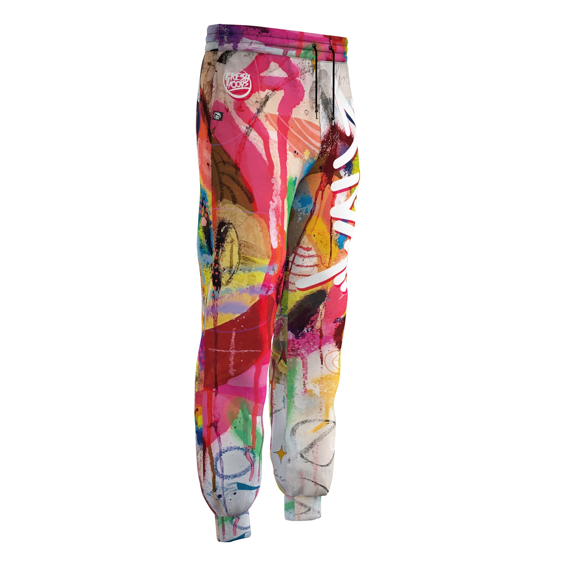 Abstract Paint Sweatpants
