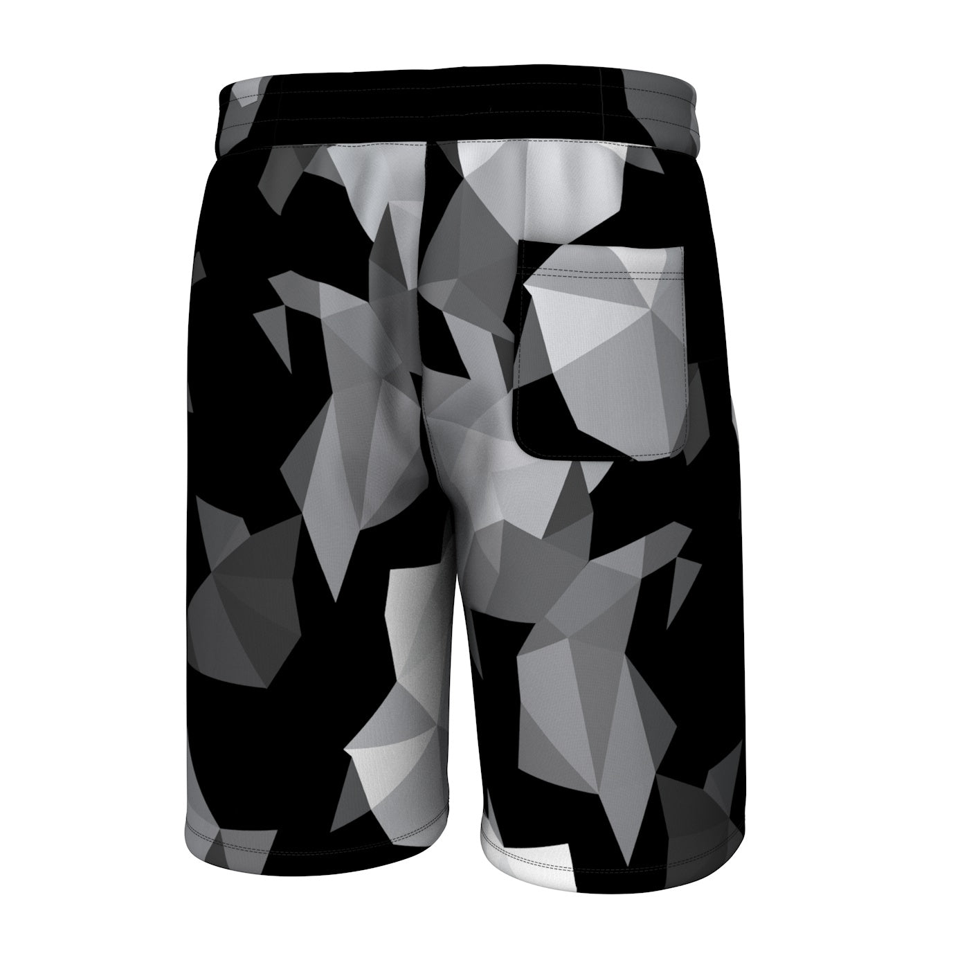 Cubes Black Shorts