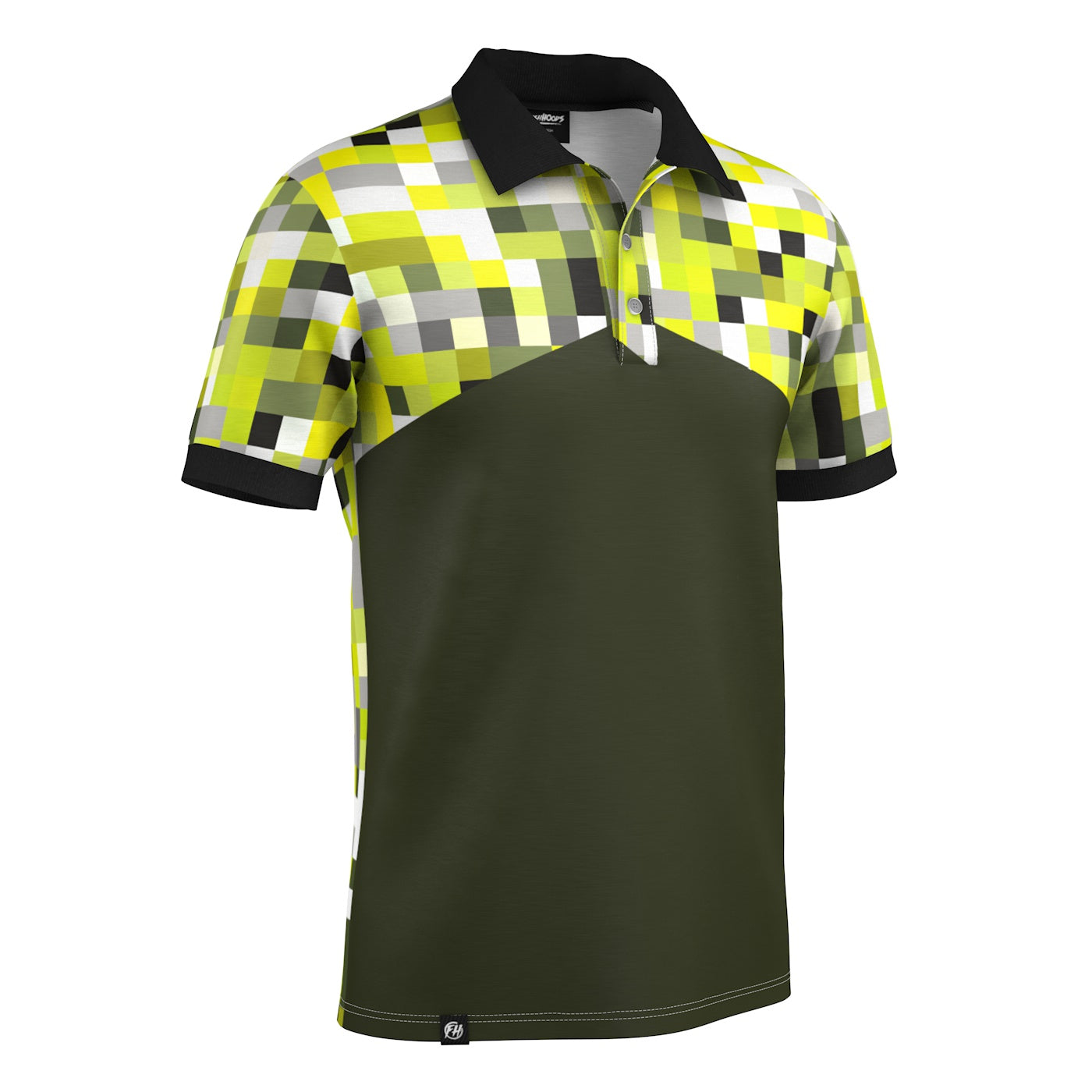 Green Fusion Polo Shirt