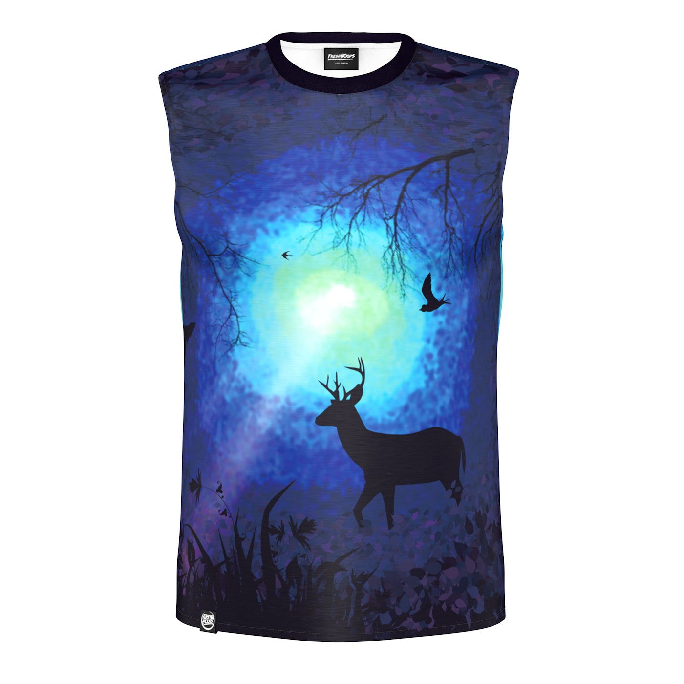 Lunar Glow Sleeveless T-Shirt