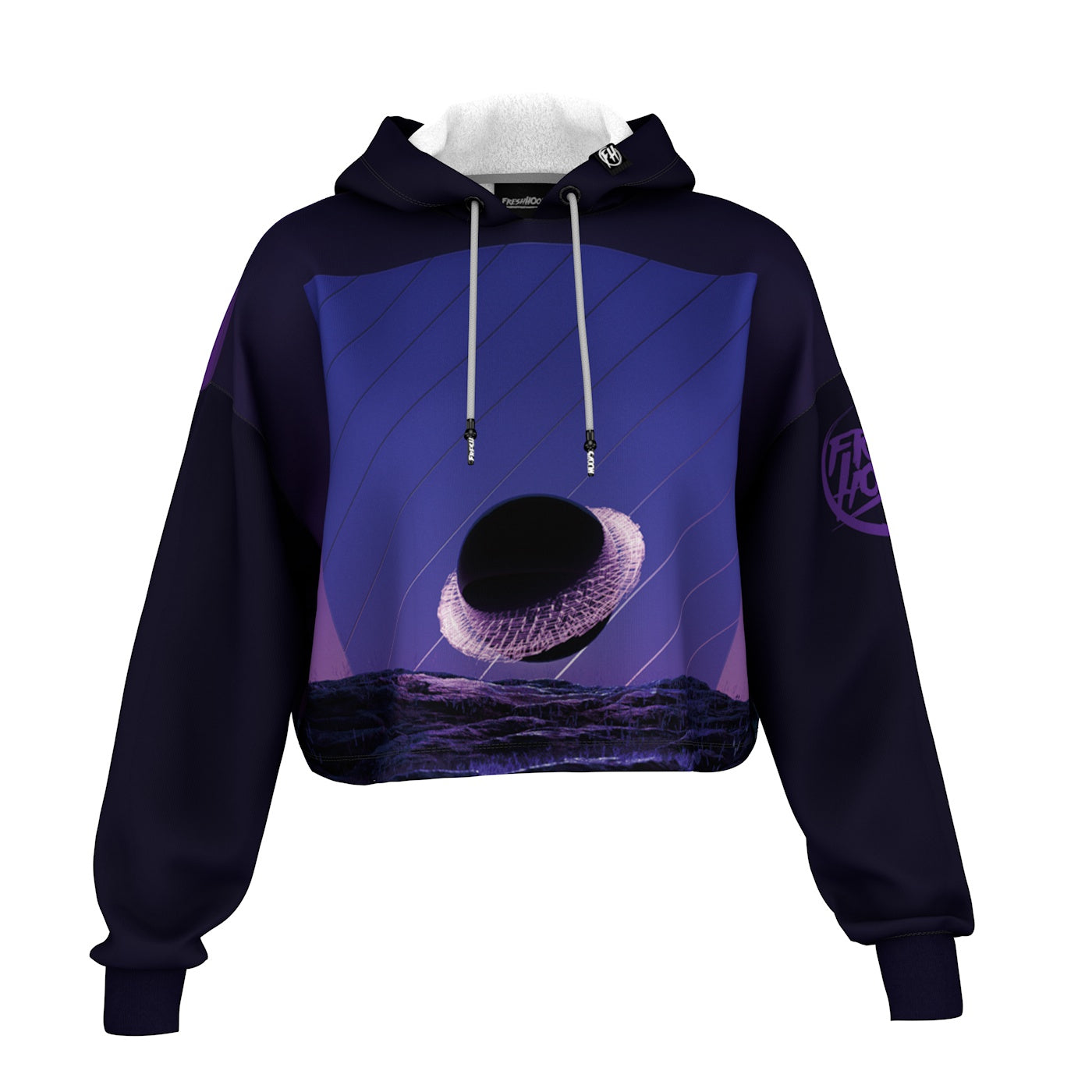 The Unknown Cropped Hoodie