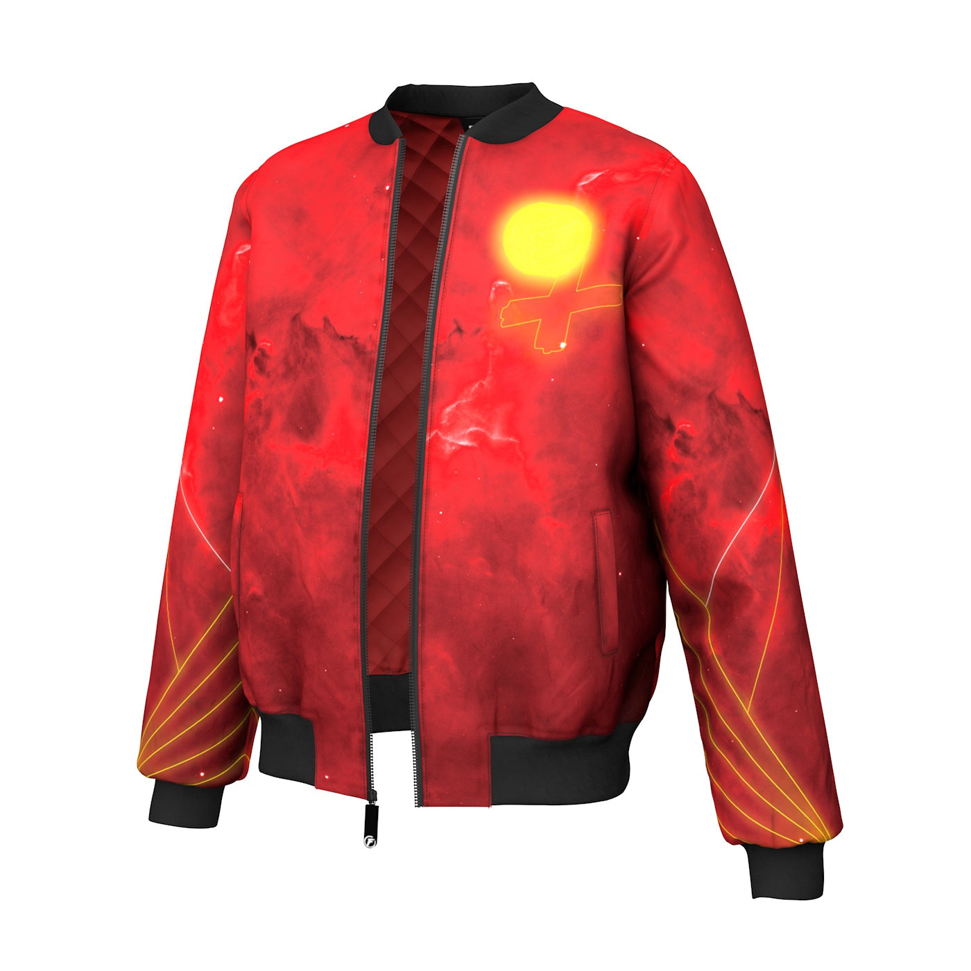 Cosmic Tiger Bomber Jacket