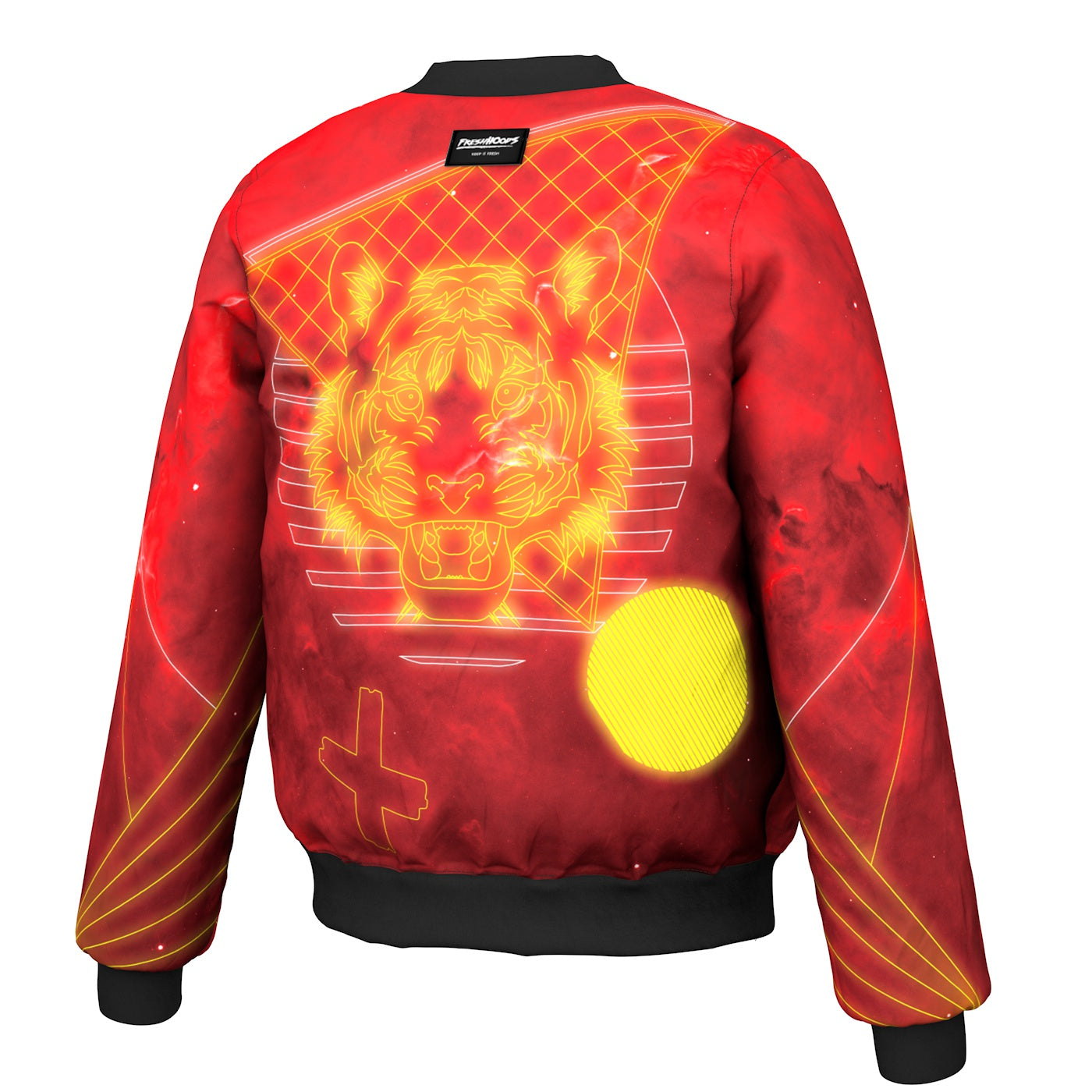 Cosmic Tiger Bomber Jacket