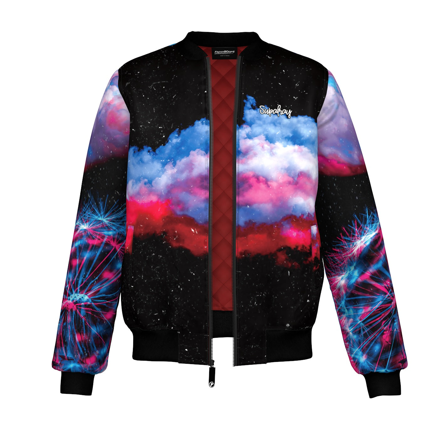 Floating In Space Bomber Jacket