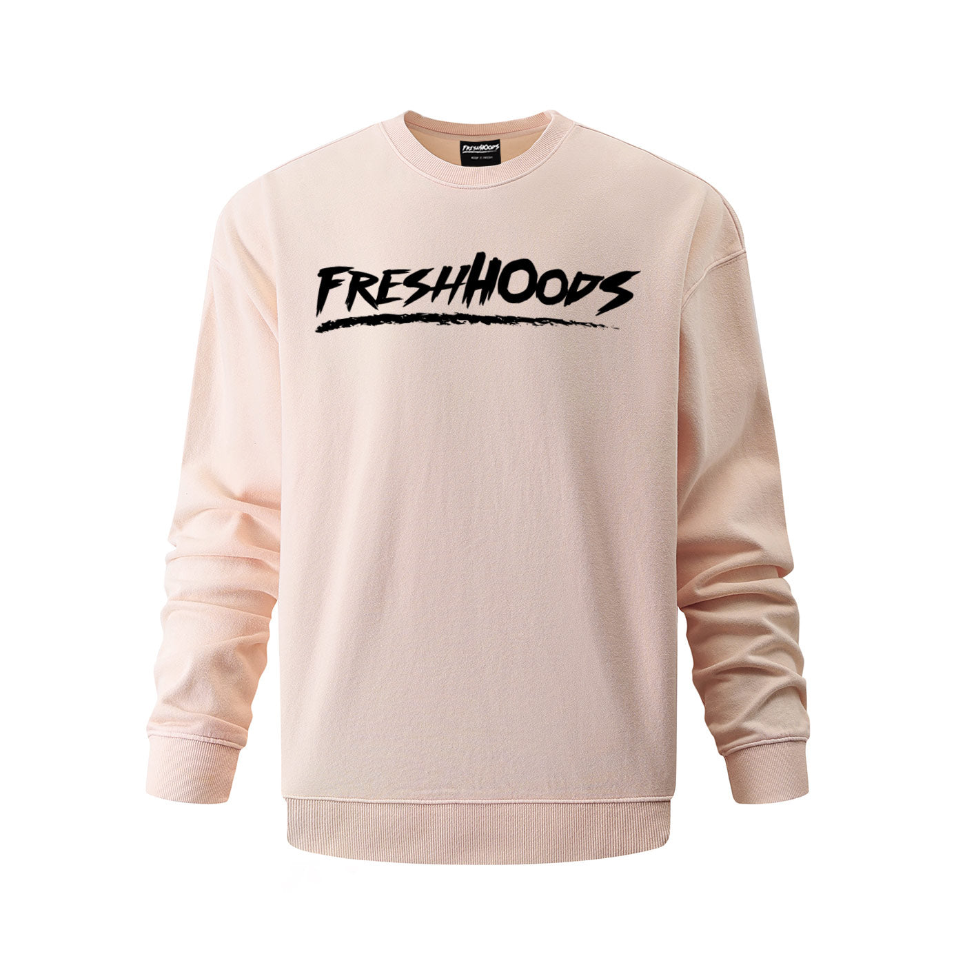 FRESHHOODS Pink Oversized Sweatshirt