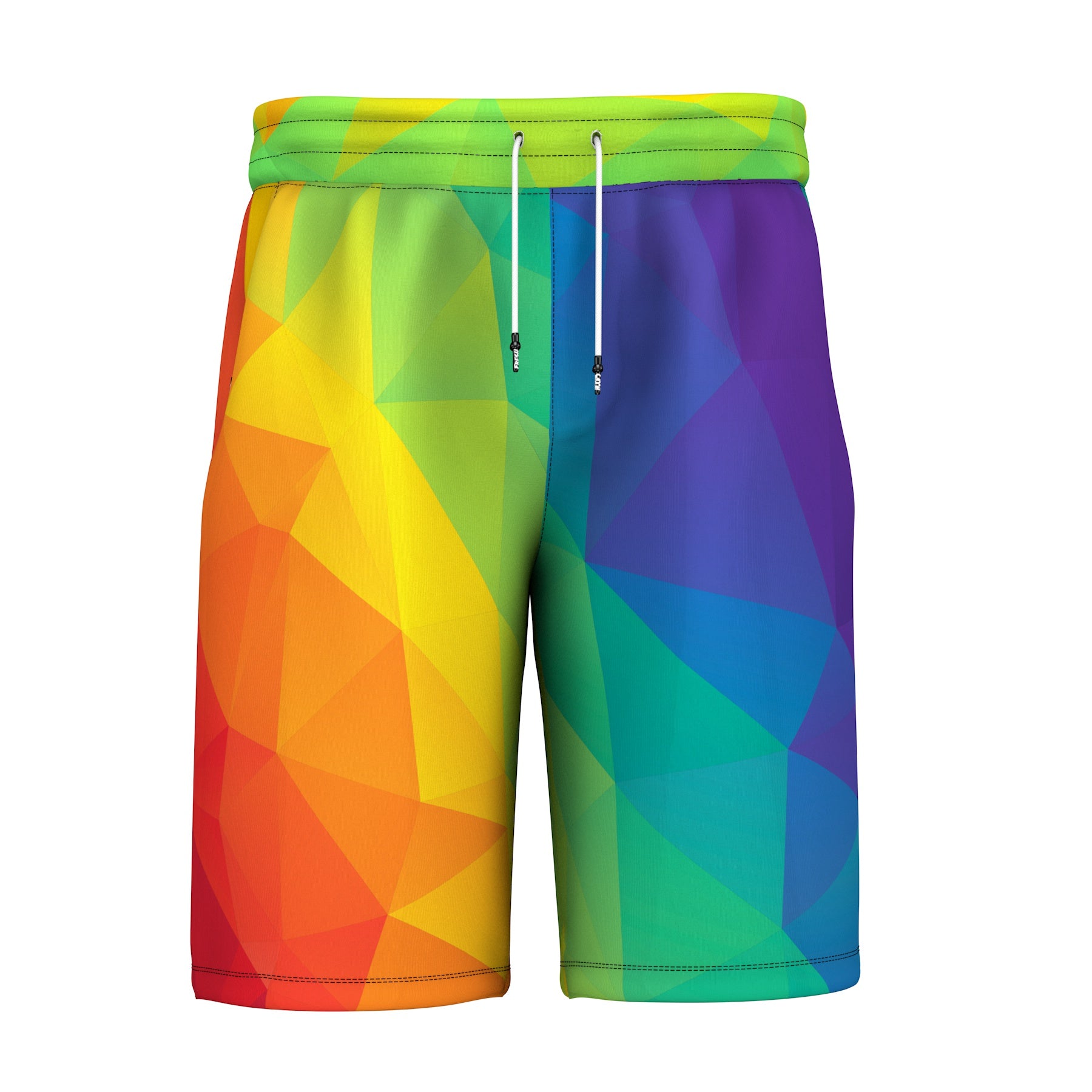 Cubes Rainbow Shorts