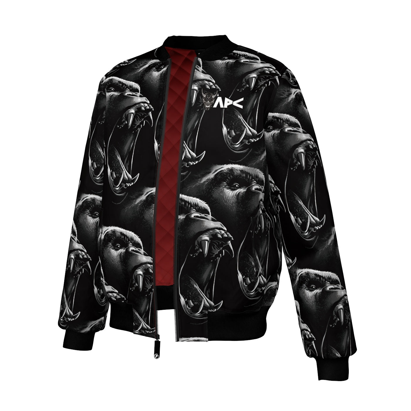 Gorilla Attack Bomber Jacket