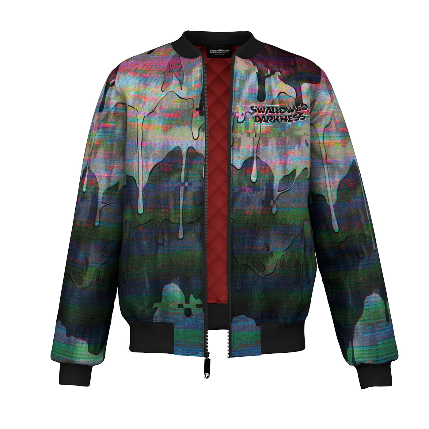 Swallowed By Darkness Bomber Jacket