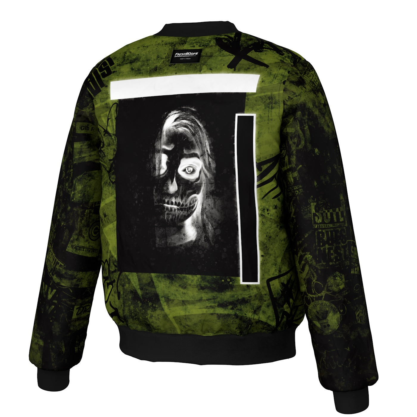 Dark Web Bomber Jacket