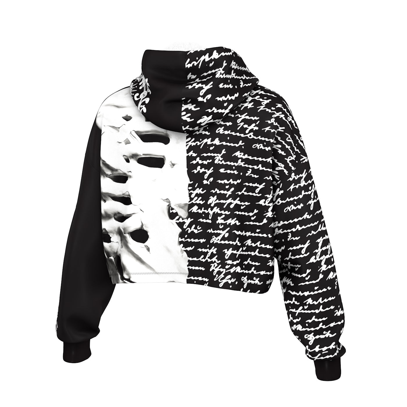 Undying Cropped Hoodie