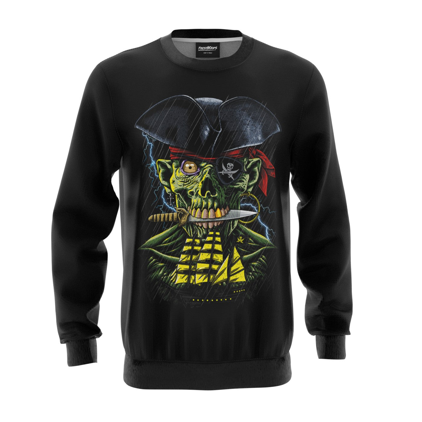 Pirate Zombie Sweatshirt