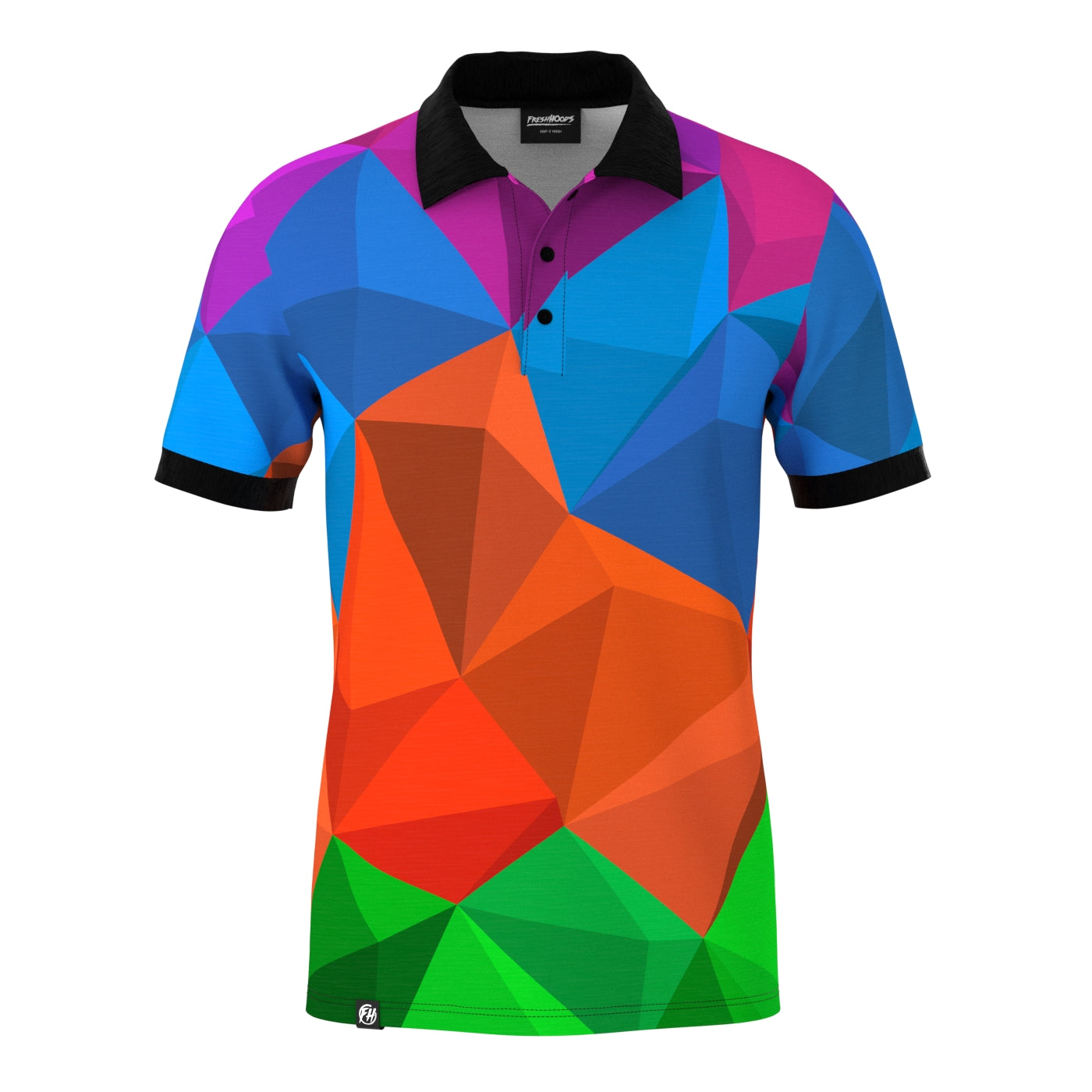 Cubes Fun Polo Shirt