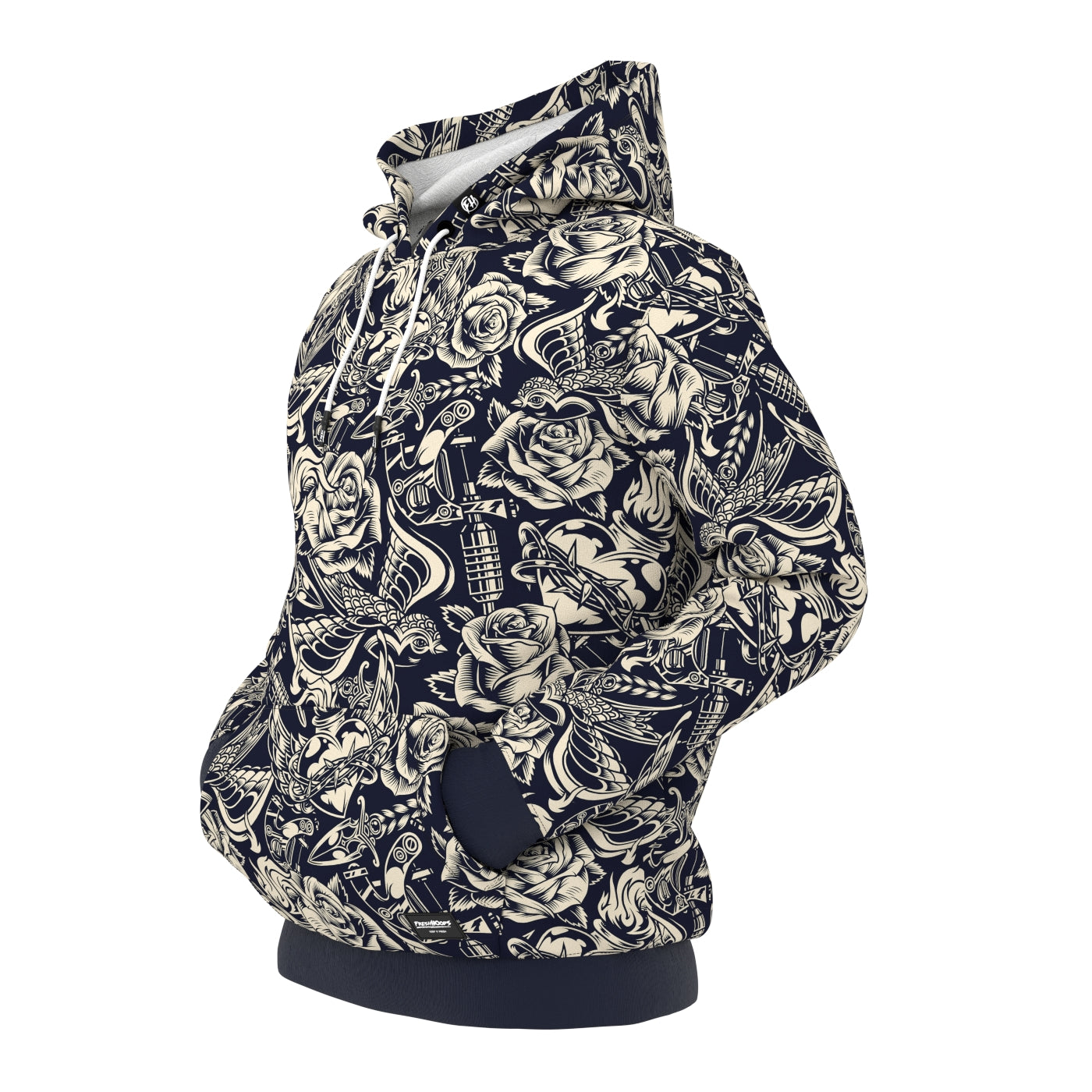 Tattoo Pattern Hoodie