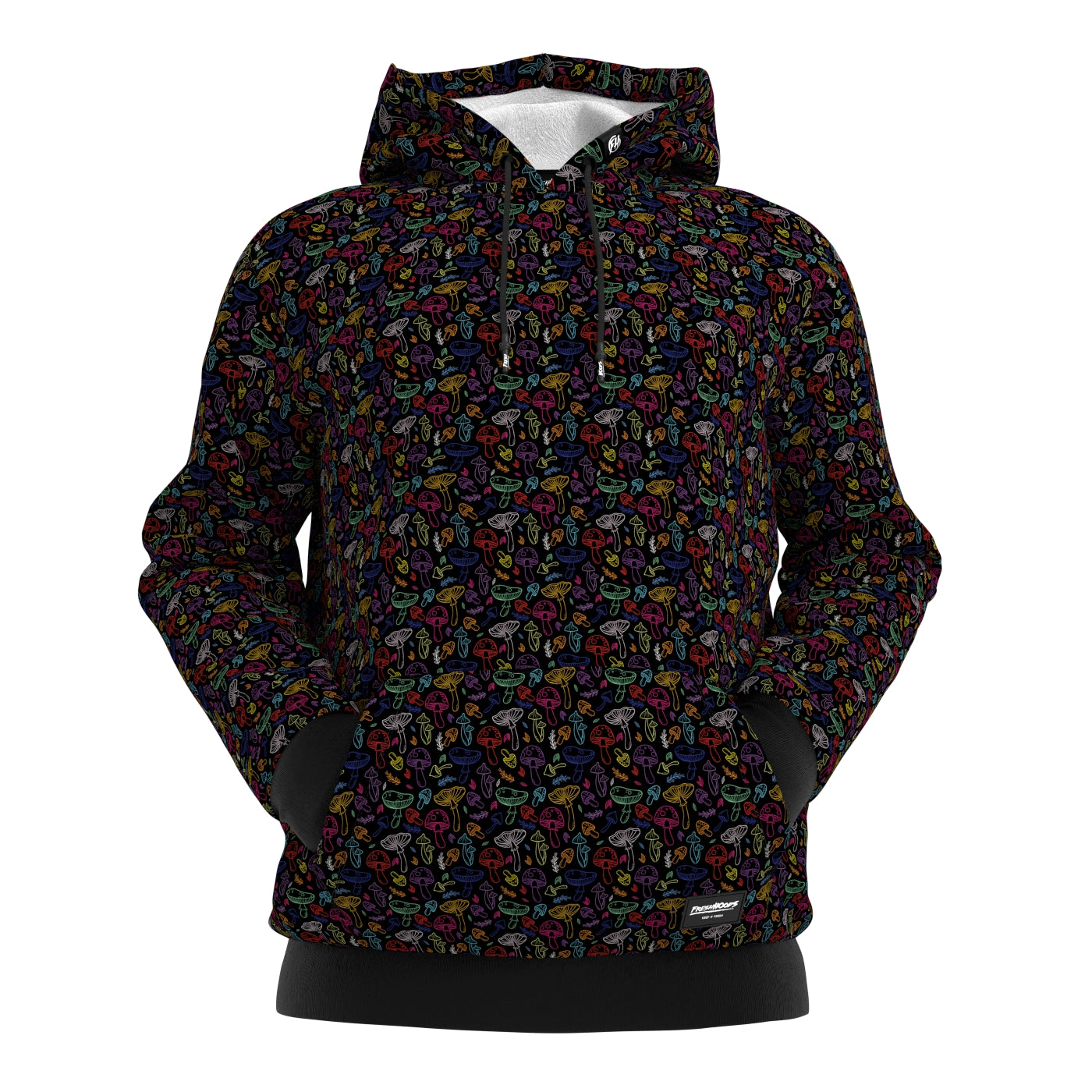 Color Mushrooms Hoodie