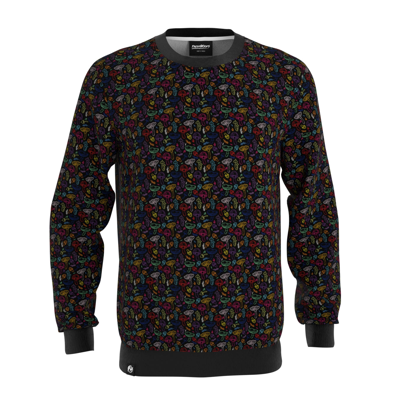 Color Mushrooms Sweatshirt