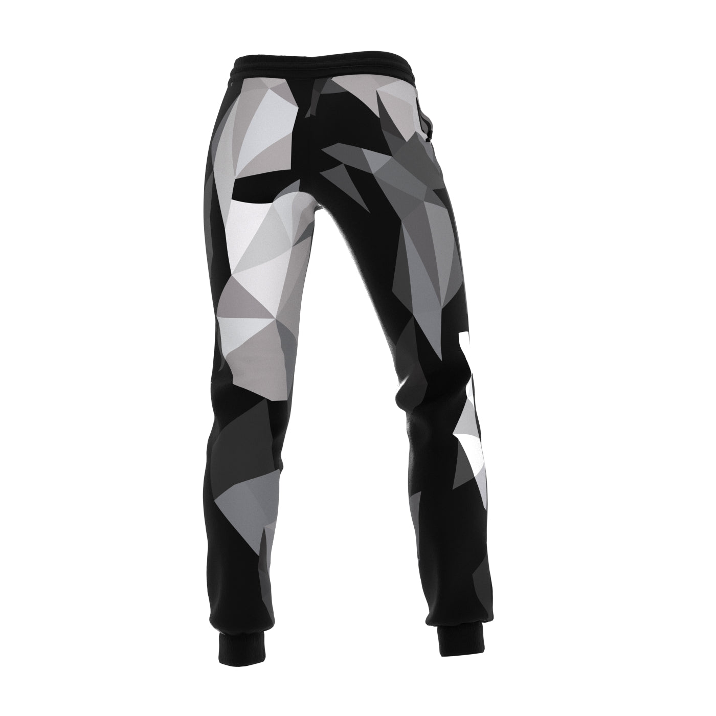 Cubes Black Women Sweatpants