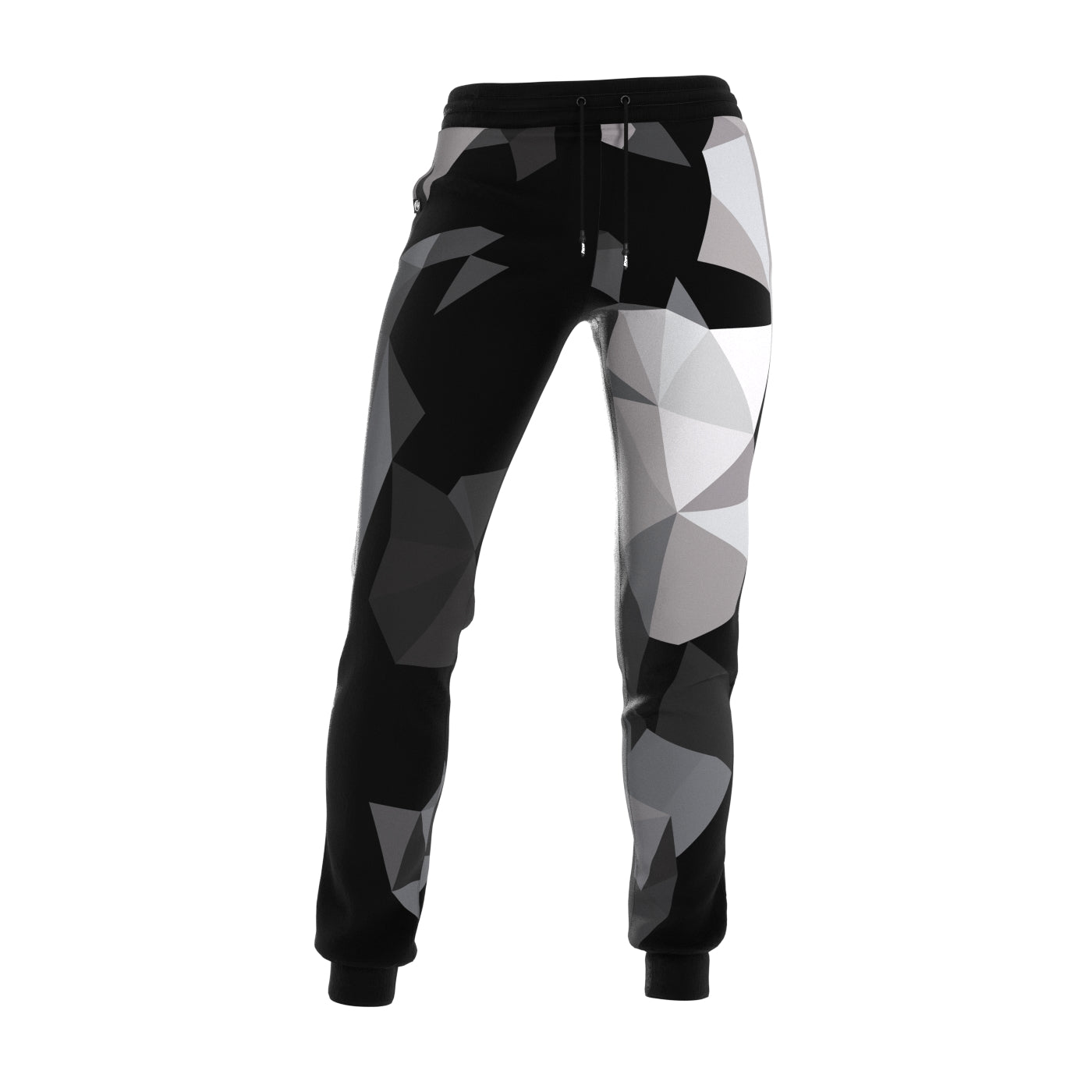 Cubes Black Women Sweatpants