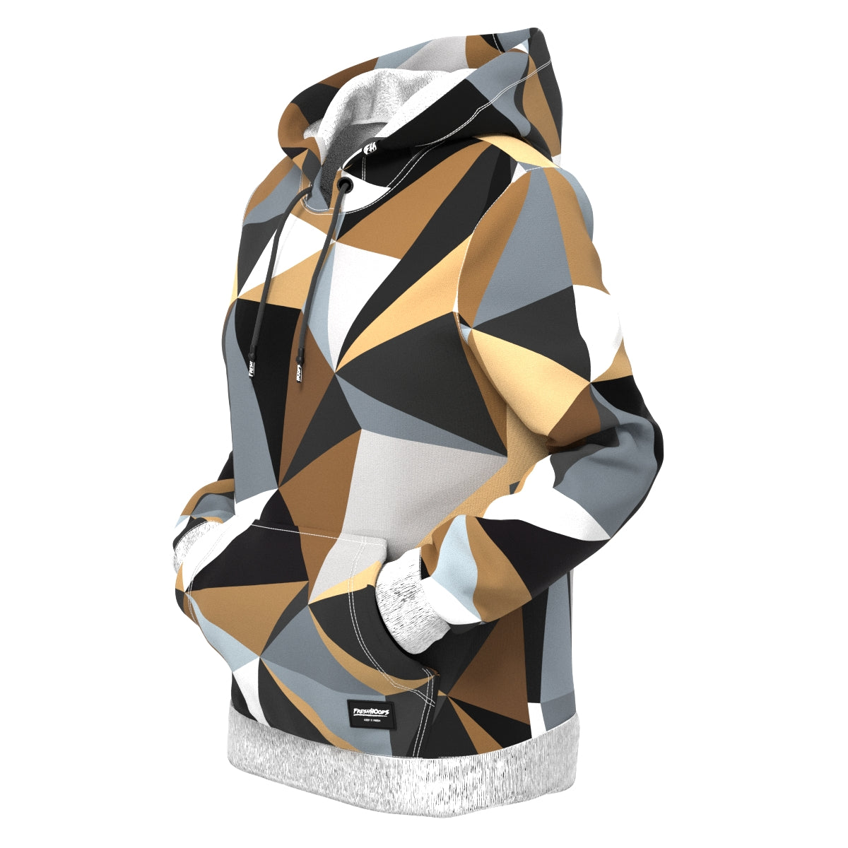 Cubes Woods Women Hoodie