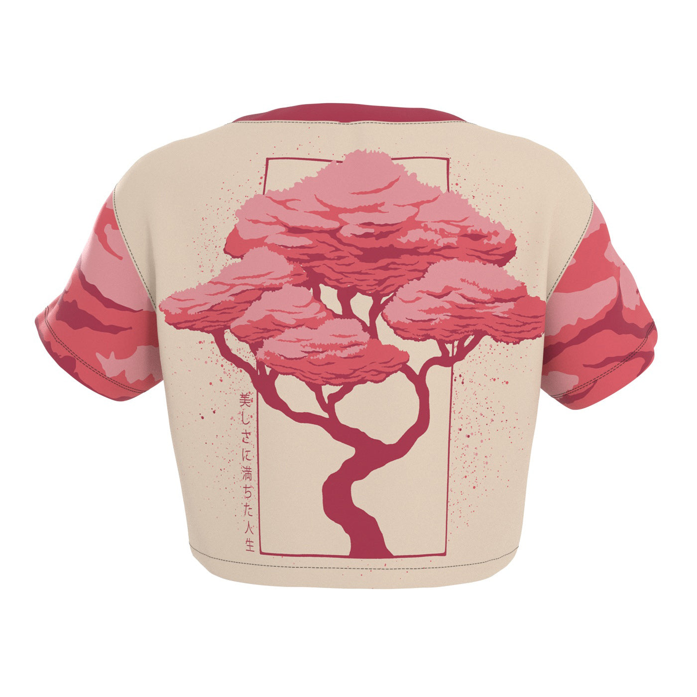 Sakura Blossom Crop Top