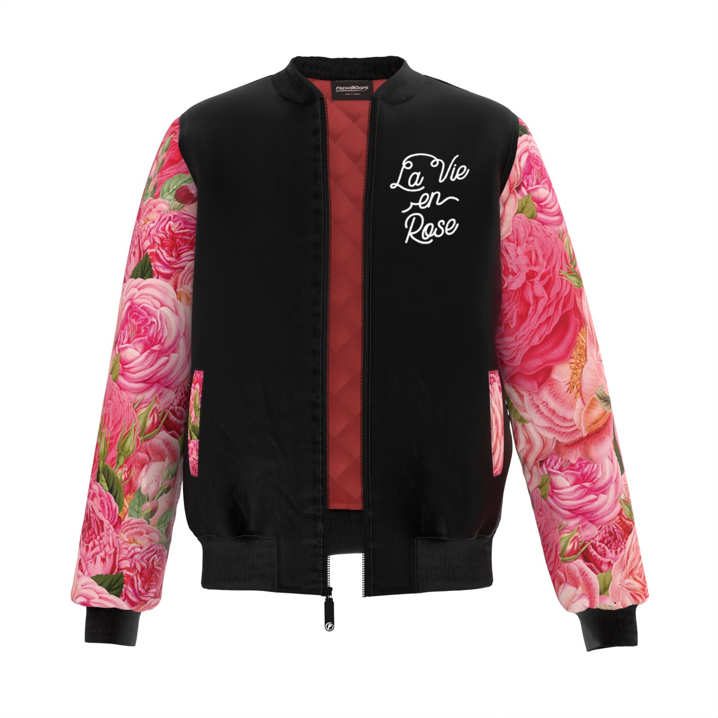 La Vie En Rose Bomber Jacket