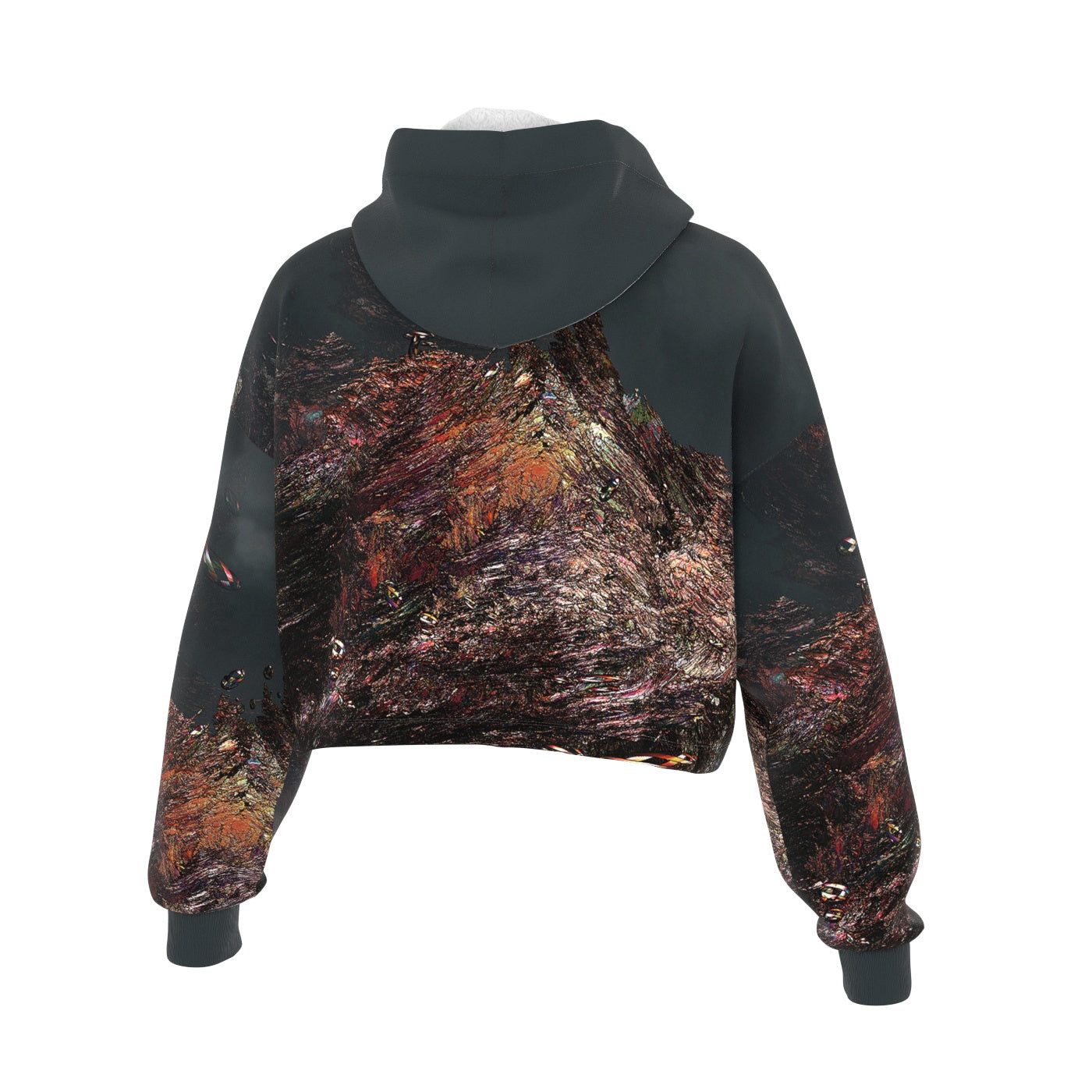 Escaping Ideas Cropped Hoodie