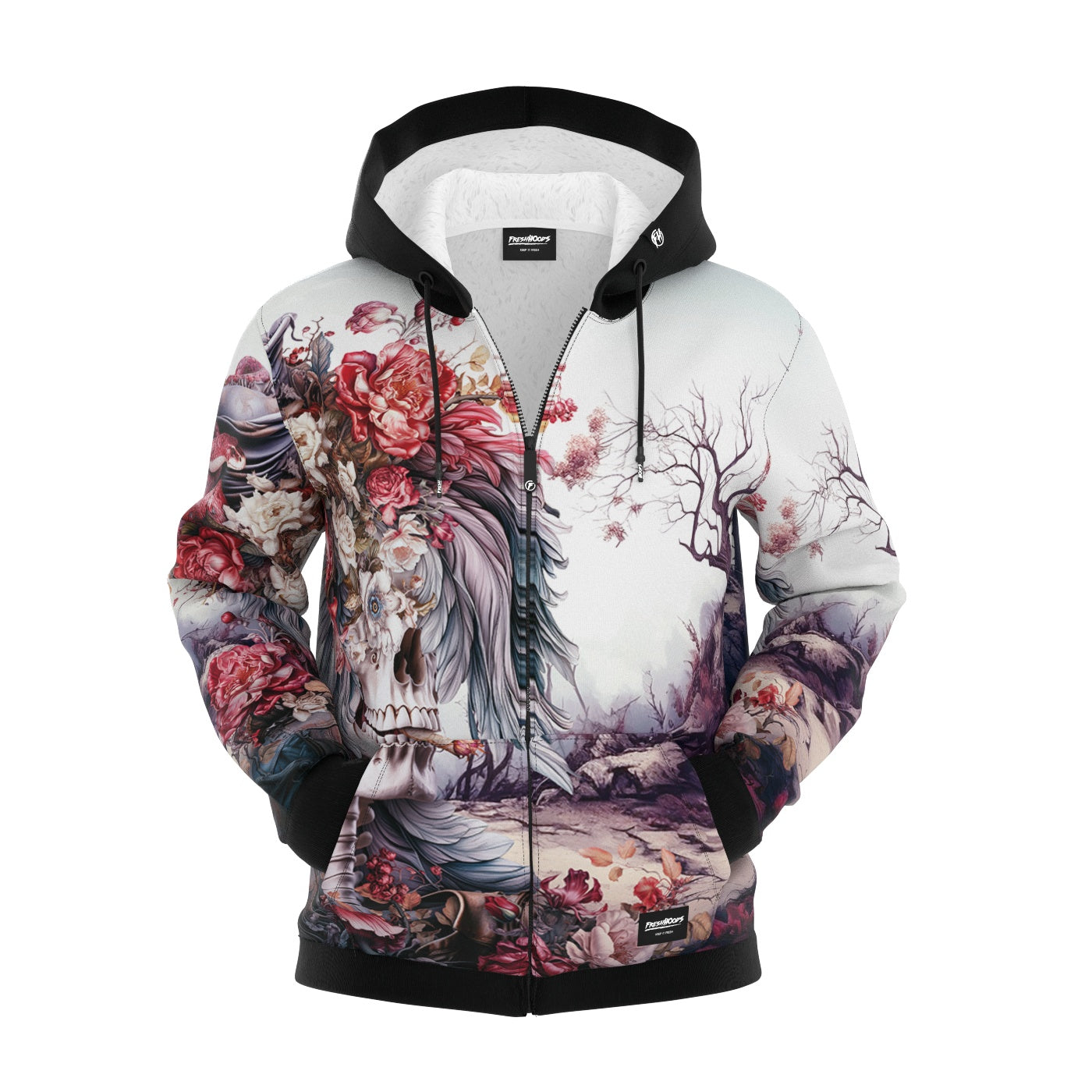 A Surreal Farewell Zip Up Hoodie