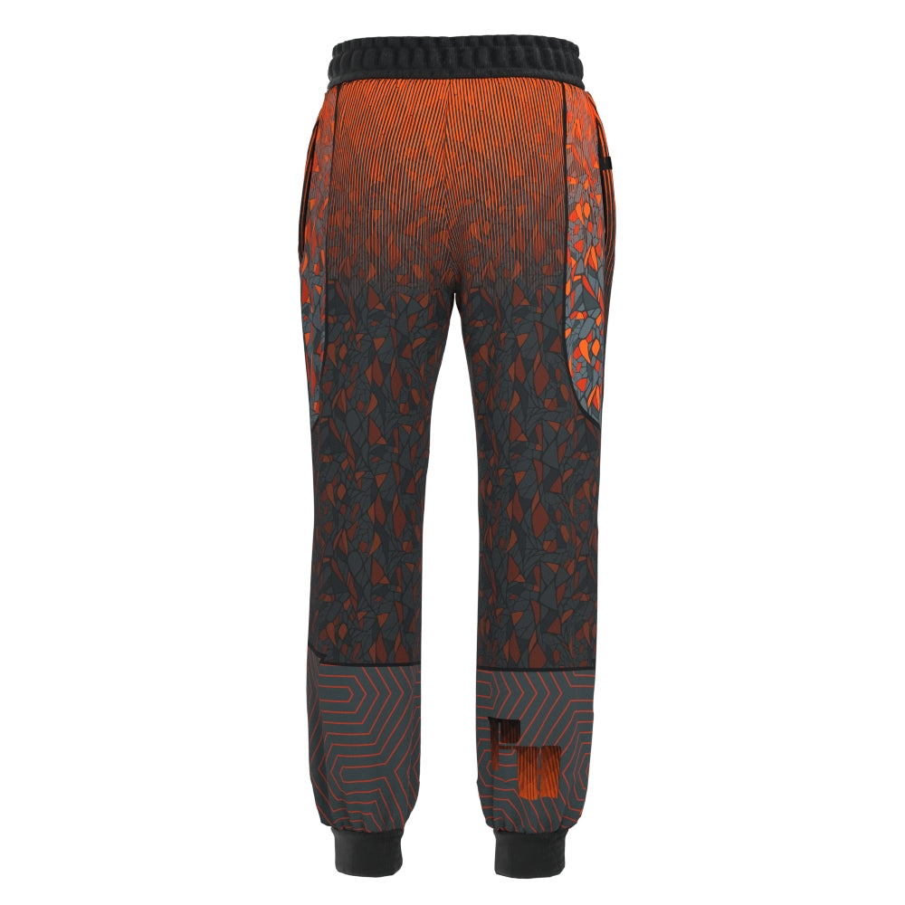 Orange Jersey Sweatpants