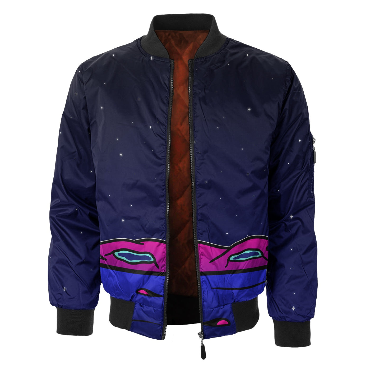 We Are Here Bomber Jacket