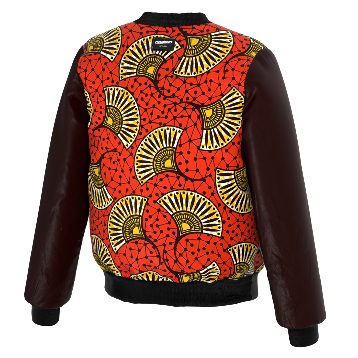 Abstract Fan Bomber Jacket