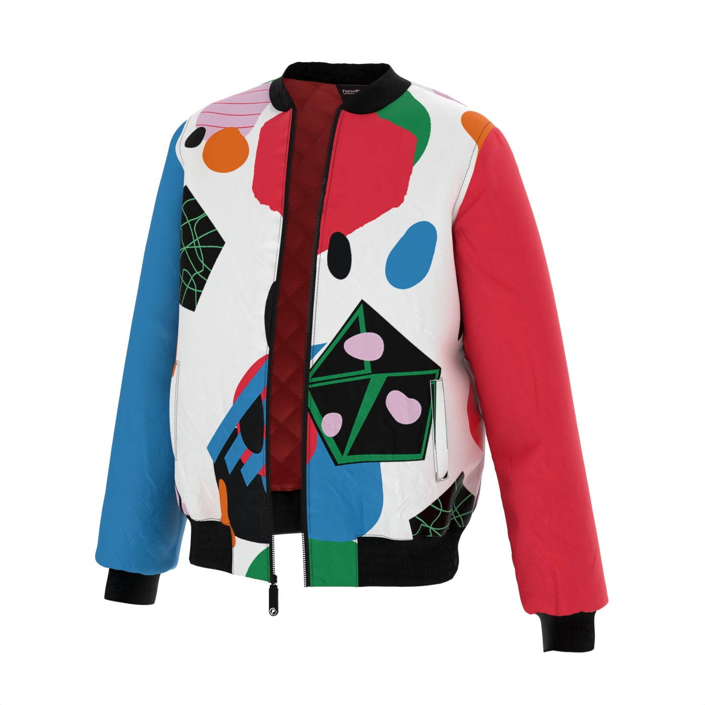 Abstract View Bomber Jacket