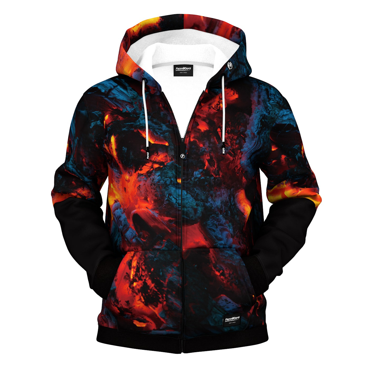 After The Fire Zip Up Hoodie