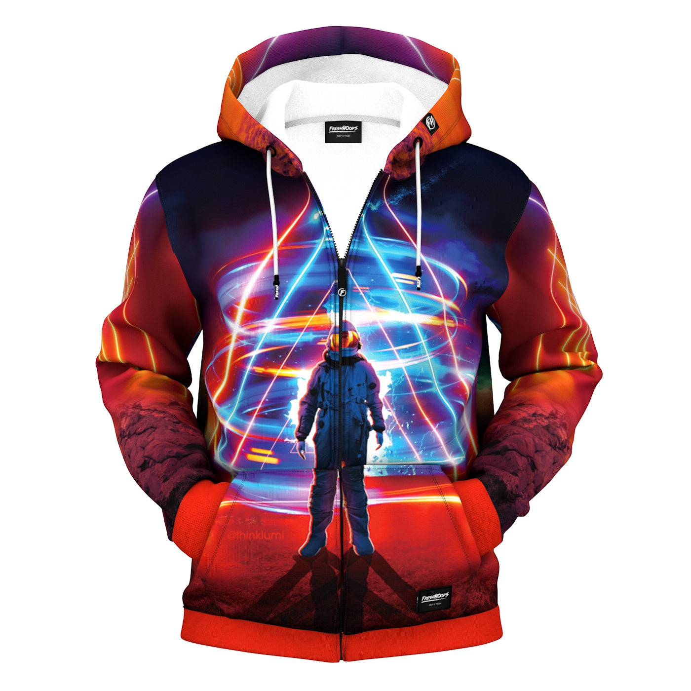 Awe and Wonder Zip Up Hoodie